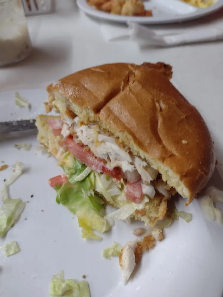 Fried Grouper Sandwich