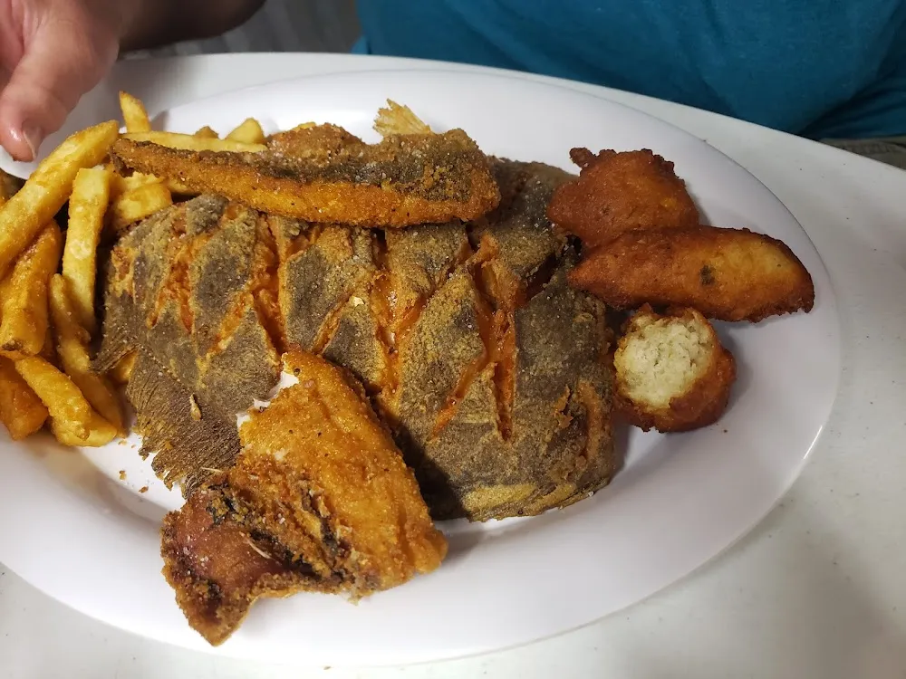 Whole Flounder Dinner